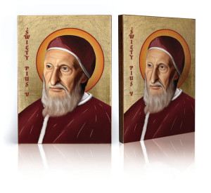 Ikona religijna Święty Pius V