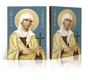 Ikona religijna Święta Leokadia