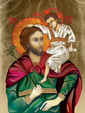 Plakat Święty Krzysztof