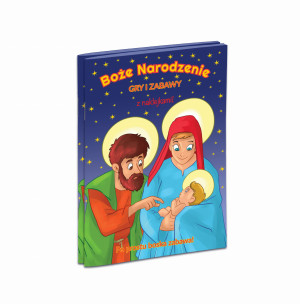 Książka dla dzieci Boże Narodzenie - gry i zabawy