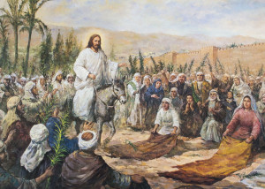 Plakat Jezus Chrystus - Wjazd do Jerozolimy