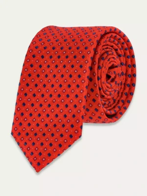 KRAWAT MĘSKI WZÓR GEOMETRYCZNY