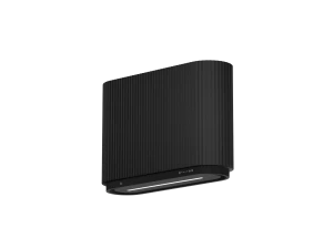 Ciarko - Okap przyścienny 60 cm Mono Black/Black