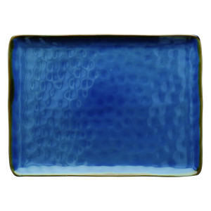 Rose&Tulipani - Taca 36x26,5cm Concerto Blu Avio