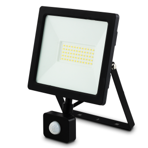 Naświetlacz halogen LED z czujnikiem ruchu i zmierzchu 4000lm IP44 FLODI-S 50W
