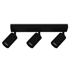 WYPRZEDAŻ Lampa ścienno sufitowa spot regulowany VENTO-3 czarny