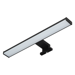 WYPRZEDAŻ Lampa naszafkowa LED nad szafkę lustro IP44 DENIS A 8W czarna