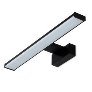 WYPRZEDAŻ Nowoczesna lampa ścienna nad lustro LED 8W 40 cm IP44 DENIS B czarny