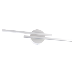 Nowoczesna lampa ścienna kinkiet LED 2x7W IP44 ID3970 biała