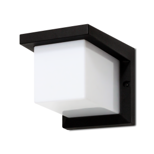 Zewnętrzna lampa ścienna na elewację 1xE27 IP54 FEMI.S z czujnikiem