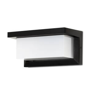 Zewnętrzna lampa ścienna na elewację 26 cm 1xE27 IP54 STELO.S z czujnikiem