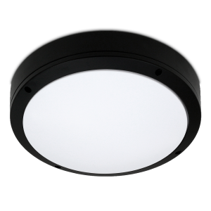 Zewnętrzna lampa ścienno-sufitowa IP54 E27 2x18W ALGO czarny