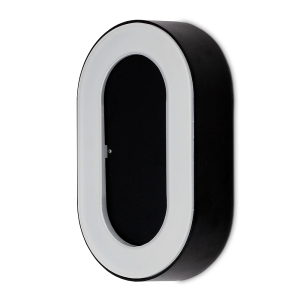 WYPRZEDAŻ Zewnętrzna lampa ścienno-sufitowa IP54 LED 12W MORENO.B czarny
