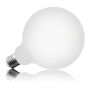 Żarówka LED filament E27 G125 mleczna 8W=80W biała neutralna