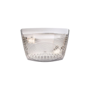 WYPRZEDAŻ Lampa sufitowa plafon na żarówkę BIG SQUARE CLASSIC SILVER