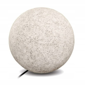 Lampa ogrodowa kula 1xE27 BALL M 28 cm