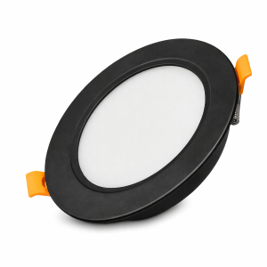 Panel sufitowy podtynkowy LED 12W IP54 PIRES CCT czarny