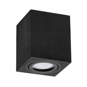 Lampa sufitowa oprawa regulowana natynkowa KOB37L czarny
