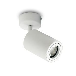 Regulowana lampa ścienno-sufitowa reflektor GU10 biały ID3538