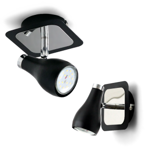 Lampa ścienno-sufitowa reflektor regulowany GU10 ID3251