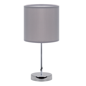 Lampa stołowa E14 szara ID3147