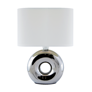 Lampa stołowa E14 chrom ID3544
