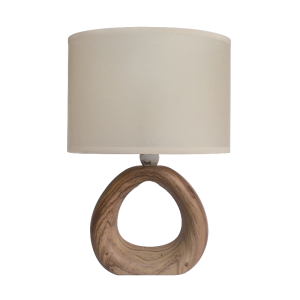 Lampa stołowa E14 walnut ID3205