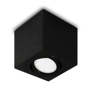 Regulowana lampa natynkowa KOB37 czarny