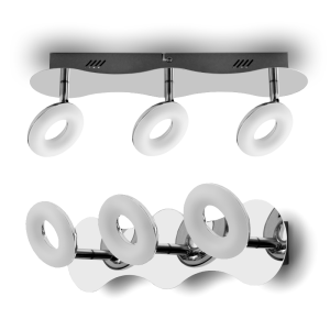 Lampa ścienno-sufitowa regulowana LED 3x5W ID2727