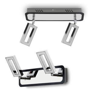 Lampa ścienno-sufitowa regulowana LED 2x6W ID2770