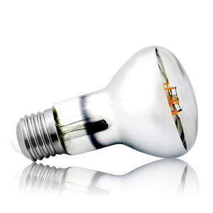 Żarówka filament LED R63 E27 duży gwint 6W 600lm biała ciepła