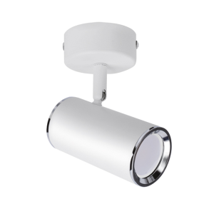 Regulowana lampa ścienno-sufitowa reflektor GU10 ID3655 biały