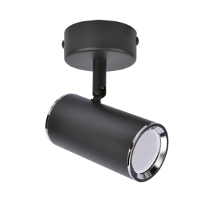 Regulowana lampa ścienno-sufitowa reflektor GU10 ID3656 czarny