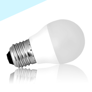 Żarówka SMD LED E27 G45 duży gwint 4W=40W 350lm biała zimna