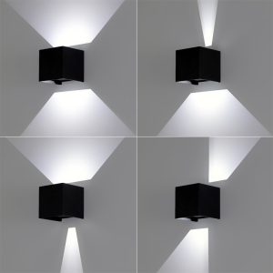Zewnętrzna lampa LED regulowany strumień światła 6W IP54 TRUF
