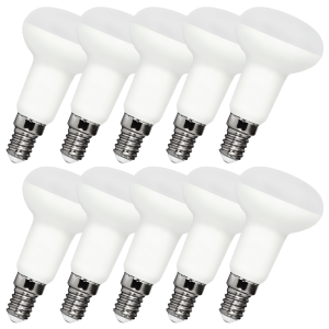Zestaw 10x żarówka SMD LED R50 E14 - mały gwint 5W=45W 410lm biała ciepła