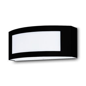 Zewnętrzna lampa elewacyjna IP44 E27 SORINI czarna