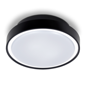 Zewnętrzna lampa sufitowa IP65 2xE27 średnica 30 cm LUPIN