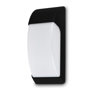 Nowoczesna lampa elewacyjna 1xE27 IP65 TONKS czarna