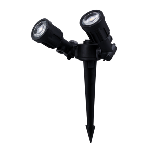 Wbijany reflektor ogrodowy LED 2x5W IP54 ALI.B