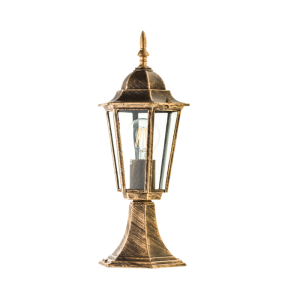 WYPRZEDAŻ Lampa ogrodowa stojąca IP44 E27 KB04104 złoty