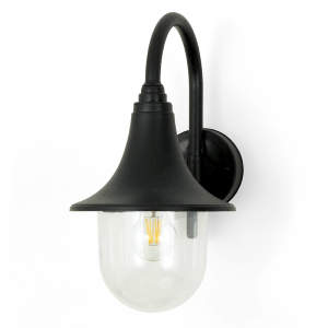 Zewnętrzna lampa ścienna na elewację latarnia E27 IP44 MILANO