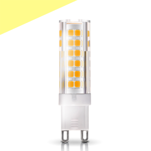 Żarówka LED G9 6W=55W 600lm biała ciepła KB