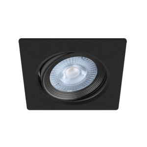 Nowoczesne oczko uchylne LED 5W czarne ID3862 4000K