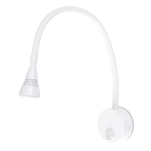 Regulowana lampa do czytania kinkiet ścienny 4000K LORIS LED 3W biały