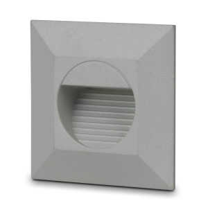 Nowoczesna lampa schodowa LED 2W IP54 KAGI szara