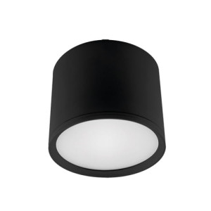 Oprawa downlight natynkowa tuba LED 10W 4000K ID3781 czarna