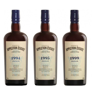 Laciviltadelbere Jamaica Rum Appleton Estate 1994-1995-1998-1999 Hearts Collection