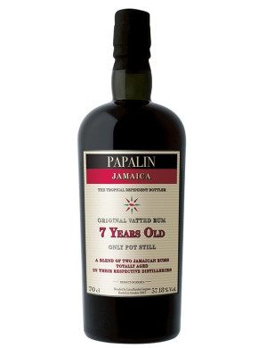 Laciviltadelbere Jamaica Original Vatted Blended Rum 7 years old (astucciato) Papalin