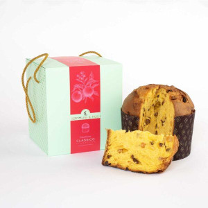 Laciviltadelbere Panettone Classico con box Bertolini e Figli casa del dolce